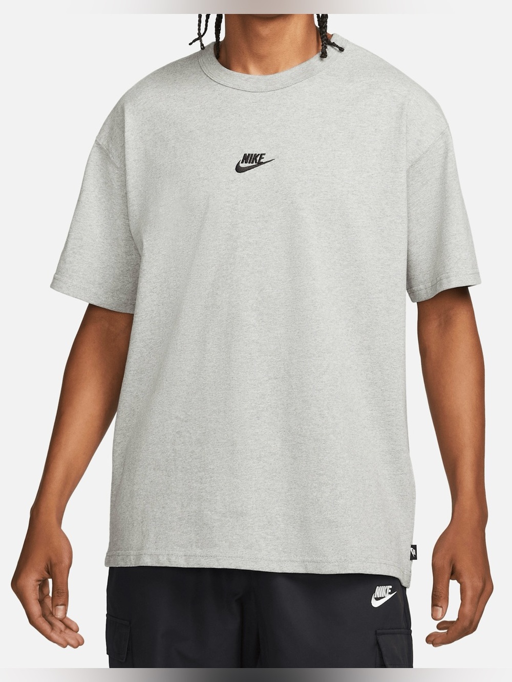 Nike Sportswear Premium Essentials Men's T-Shirt DO7392-063 Dark Grey Heather L